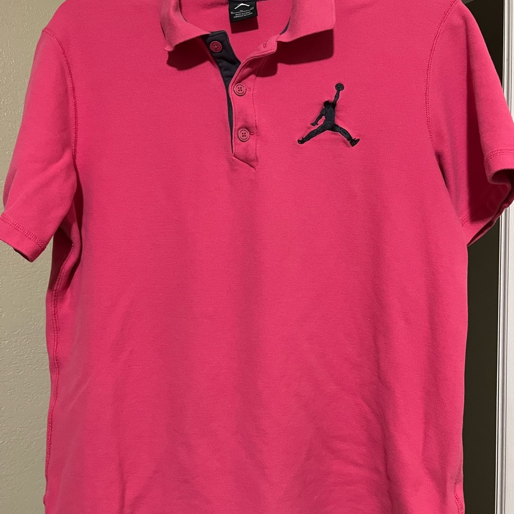 Pink Jordan Polo